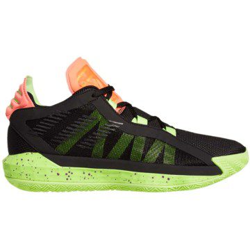 adidas Dame 6 Black Signal Green Coral (EH2070)