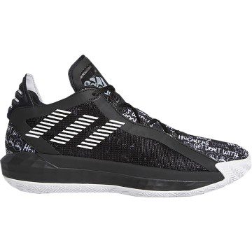 adidas Dame 6 Core Black White (FU6807)