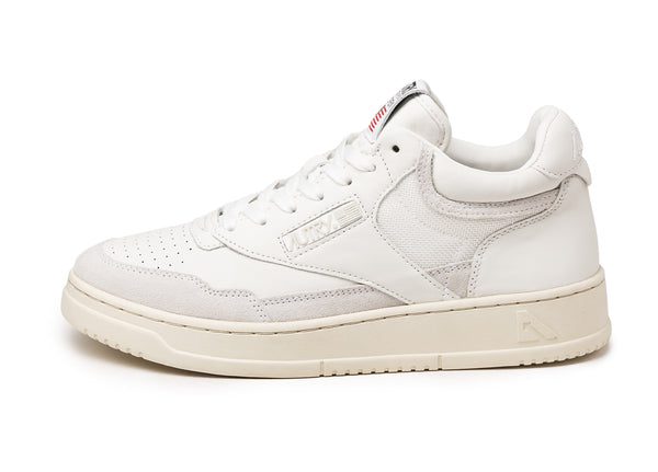 Autry Open Mid Leat / Leat White (AOMMCE11)