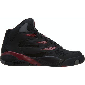 adidas Mutombo 2 Originals Basketball Shoe Cblack/Cblack/Cburgu (C75206)