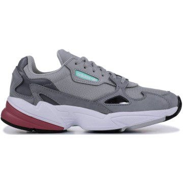 adidas Falcon Grey Maroon (W) (D96698)