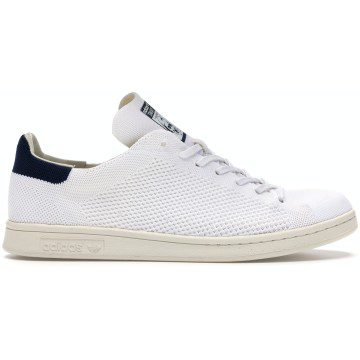 adidas Stan Smith Primeknit White Blue (S75148)