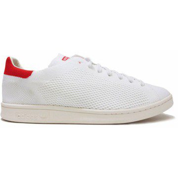 adidas Stan Smith Primeknit White Red (S75147)