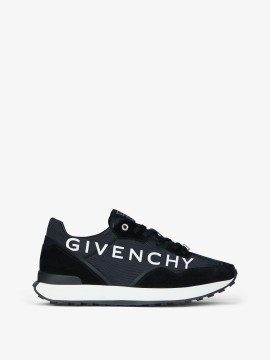 Givenchy GIV Runner shoes in suede, leather and nylon (BH006ZH1AL-001)