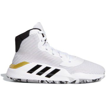 adidas Pro Bounce 2019 White Gold Metallic (EE3896)