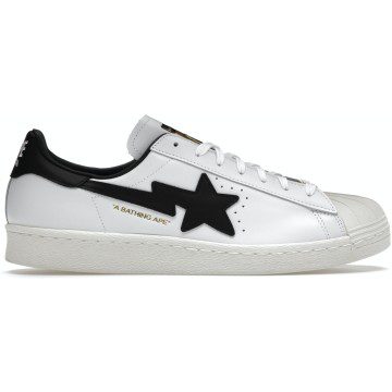 adidas Superstar 80s Bape White Black (GZ8980)
