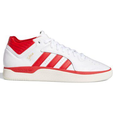 adidas Tyshawn Mid White Scarlet (GW4897)