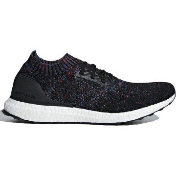 adidas Ultraboost Uncaged Core Black Active Red Blue (B37692)