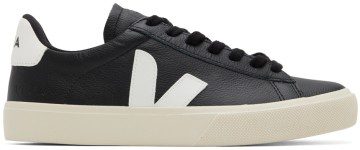 VEJA Black & White Campo Sneakers (CP0501215)