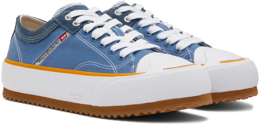 Diesel Blue S-Principia Low-Top Sneakers (Y02739P4083)