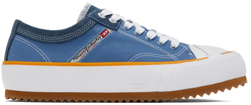 Diesel Blue S-Principia Low-Top Sneakers (Y02739P4083)