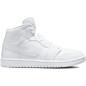 Air Jordan Mid Triple White (2022) (W) (DV0991-111)
