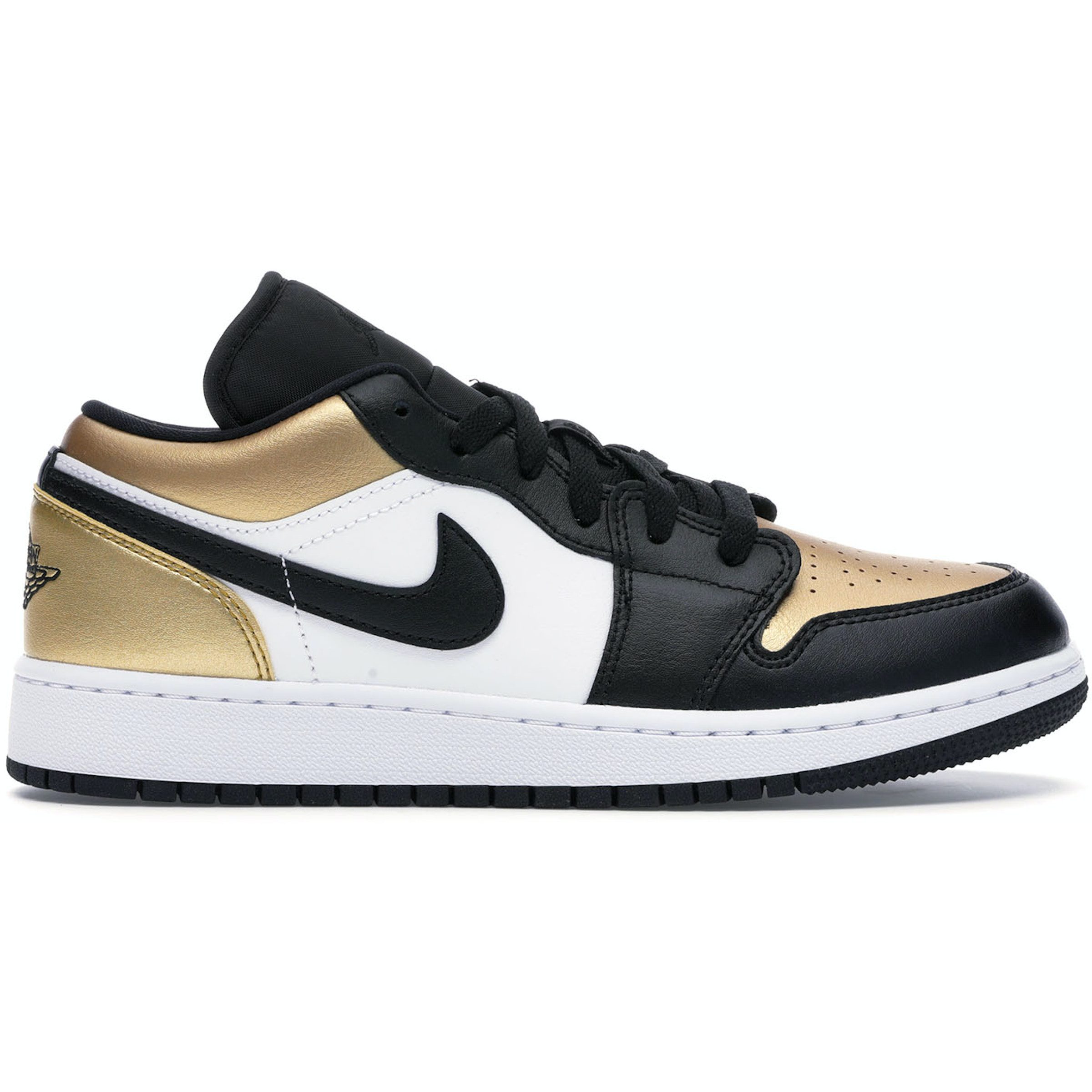 Jordan 1 Low Gold Toe (GS) (CQ9487-700)