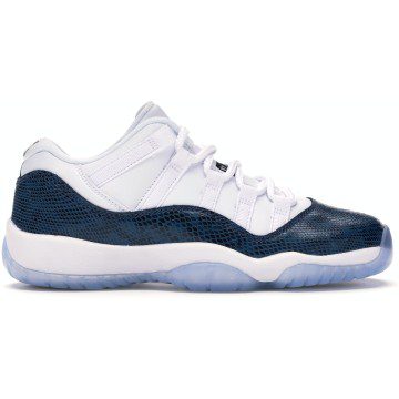 Jordan 11 Retro Low Snake Navy (2019) (GS) (CD6847-102)