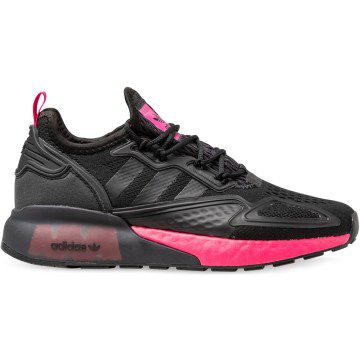 adidas ZX 2K Boost Core Black Shock Pink (W) (FV8986)