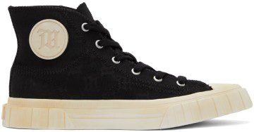 MISBHV Black Army High-Top Sneakers (022BM606)