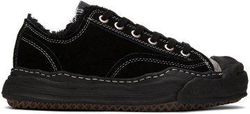 BED J.W. FORD Black Maison Mihara Yasuhiro Edition Hank Low Top Sneakers (BED-MH-SN02)