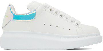 Alexander McQueen White Oversized Sneakers (561726WHVI5)