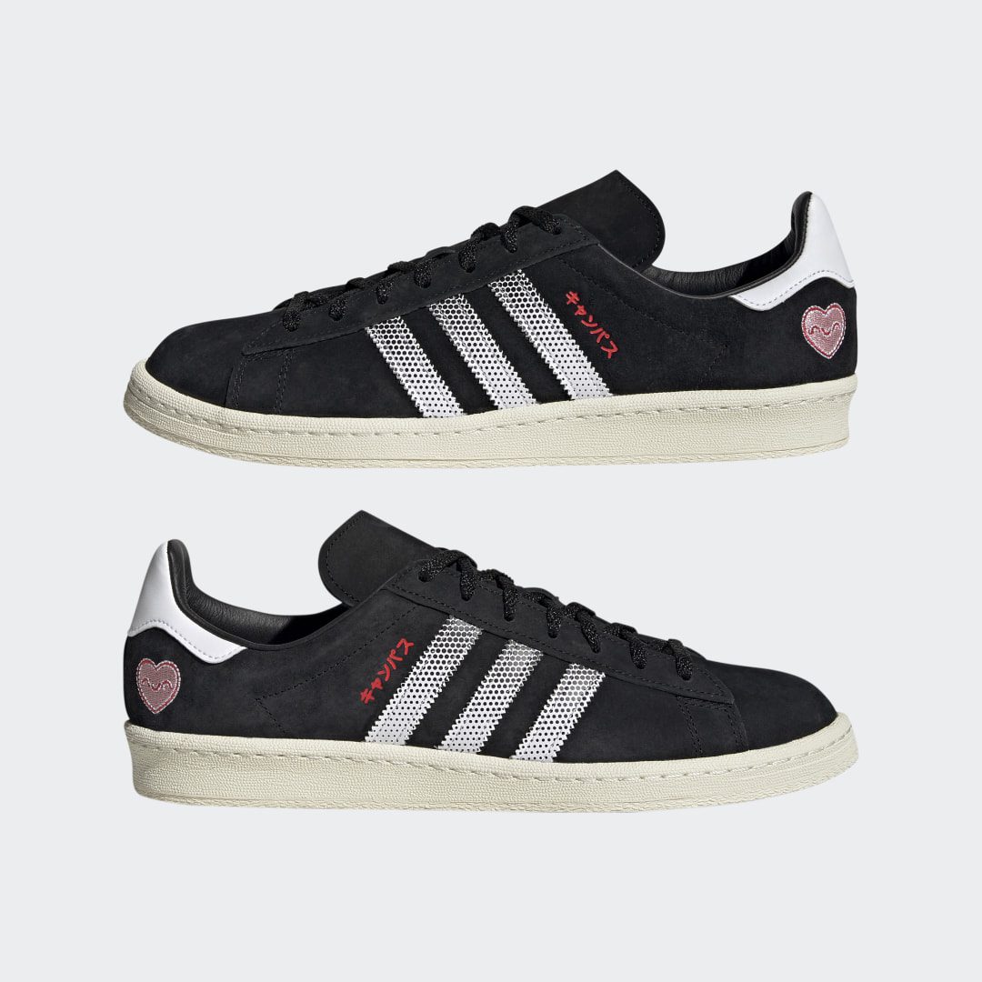 adidas Campus 80s Core Black / Cloud White / Off White (GY4586)