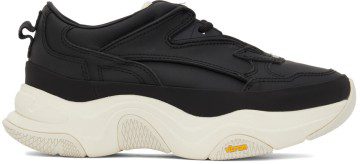 C2H4 Black Alpha Sneakers (R005-S151)