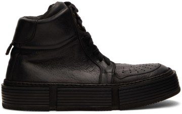Guidi White Basket High-Top Sneakers (GJ04)