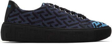 Versace Blue Greca Sneakers (DSU8404 1A02719)