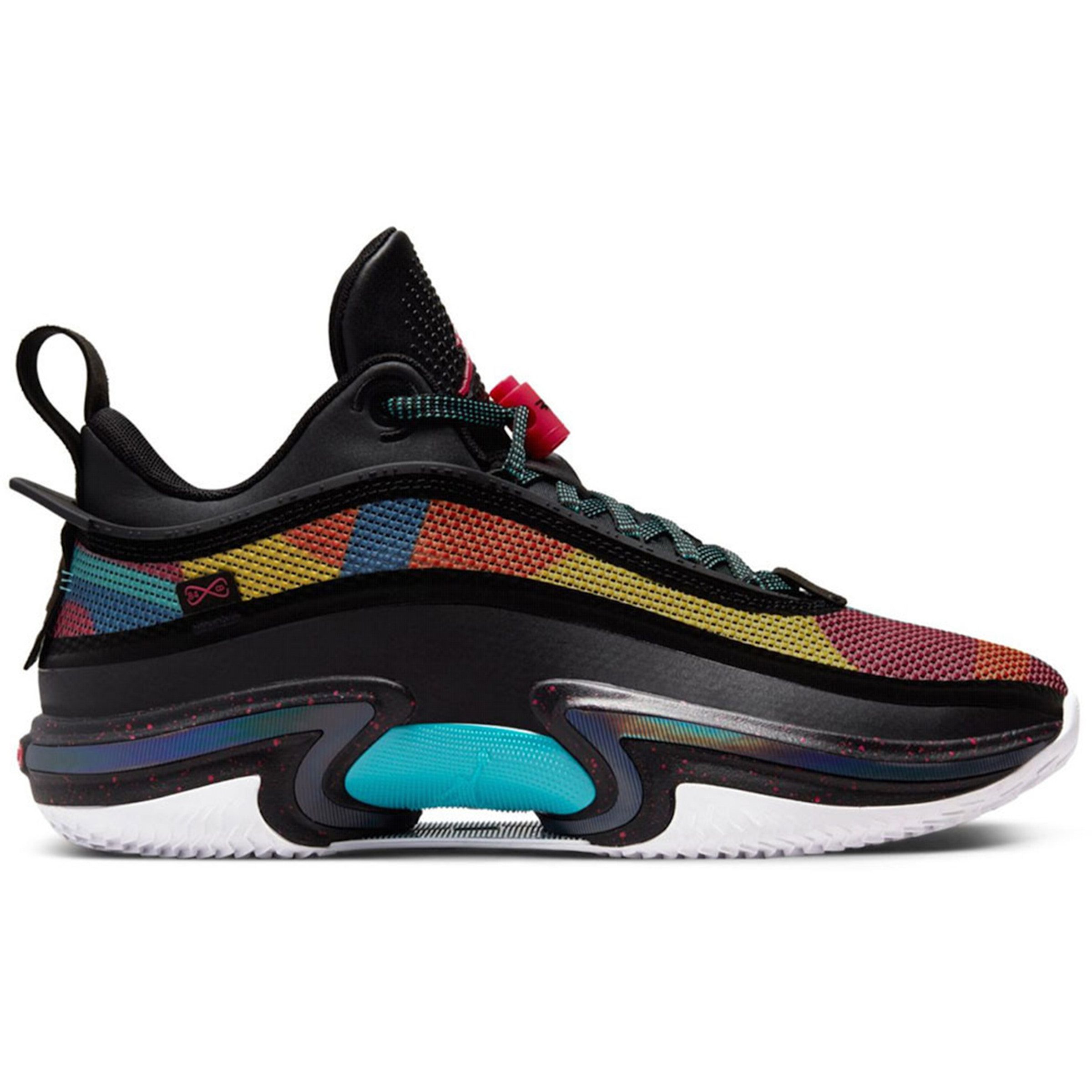 Jordan 36 Low Black Multi-Color (DH0832-063/DH0833-063)