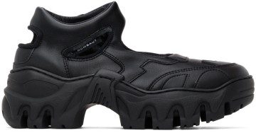Rombaut Black Beyond Leather Boccaccio II Ibiza Sneakers (S22-B-026)