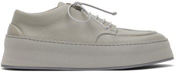 Marsèll Grey Leather Cassapana Sneakers (MM4130 188211)