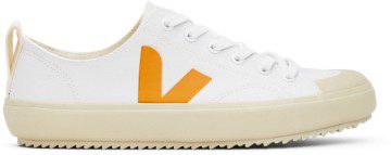 VEJA White & Yellow Nova Sneakers (NA0102843)