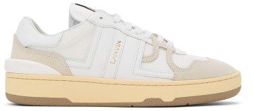 Lanvin White Calfskin Clay Sneakers (FW-SKDK00-NASH-A20)