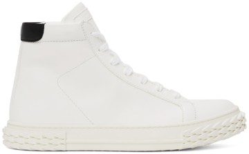 Giuseppe Zanotti White Ecoblabber Sneakers (RM20032-91671)