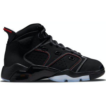 Jordan 6-17-23 Black White Red Contrast Stitching (GS) (DM1159-003)