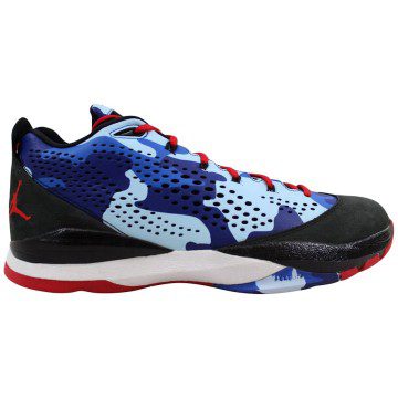 Jordan CP3.VII Black Sport Red Chambray Blue Game Royal (616805-012)