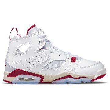 Jordan Flight Club 91 White Pure Platinum Sail Mystic Hibiscus (GS) (DM1685-102)