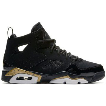 Jordan Flightclub 91 Black Metallic Gold (GS) (555472-031)