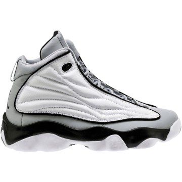 Jordan Pro Strong Grey Black White (GS) (407484-013)