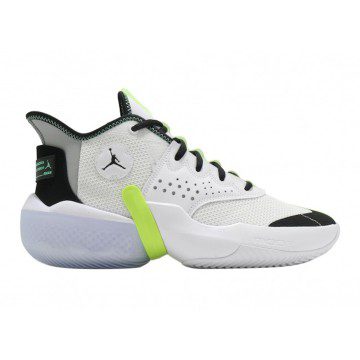 Jordan React Elevation PF White Black Green Glow (CK6617-103)
