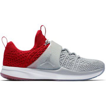 Jordan Trainer 2 Flyknit Wolf Grey Gym Red (921210-004)