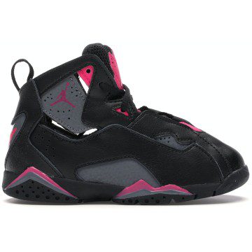 Jordan True Flight Black Dark Grey Deadly Pink (TD) (645071-009)
