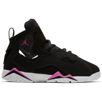 Jordan True Flight Black Fuchsia Blast White (PS) (342775-001)