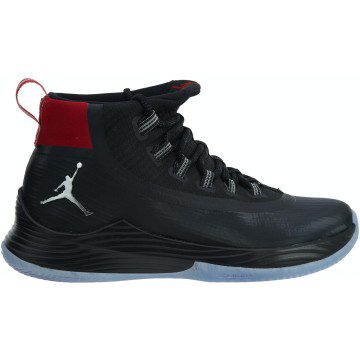 Jordan Ultra Fly 2 Black/Metallic Silver-Gym Red (897998-003)