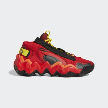 adidas Exhibit B Candace Parker Mid Vivid Red / Core Black / Team Yellow (GZ2379)