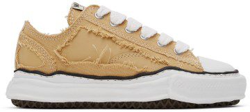 Miharayasuhiro Beige Broken Peterson Low Sneakers (A08FW717)