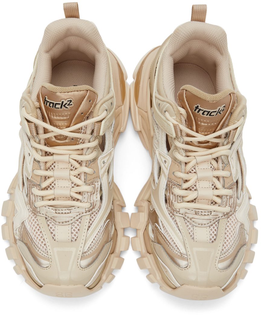 Balenciaga Beige Track 2.0 Sneakers (568615 W2GN3)