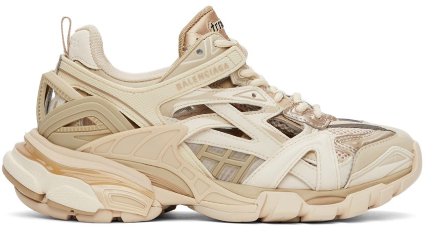 Balenciaga Beige Track 2.0 Sneakers (568615 W2GN3)