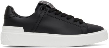 Balmain Black B-Court Sneakers (XN1VI690LVTR)