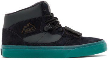 C2H4 Black Vans Edition Mountain Nightwalker Mid Sneakers (CV20-001)