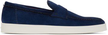 Santoni Blue Dowdy GEXU48 Shoes (MGAI18087PANBGEXU48)