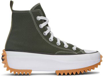 Converse Green Run Star Hike Hi Sneakers (171667C)